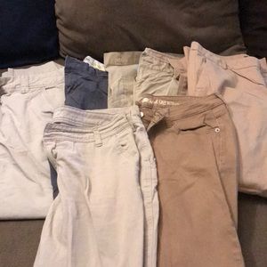 Lot of size 4 khakis